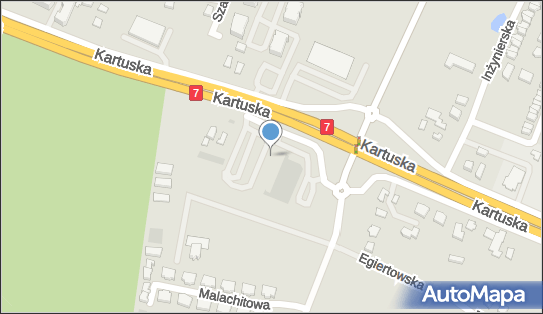 Paczkomat InPost GDA07APP, Kartuska 478, Gdańsk 80-298