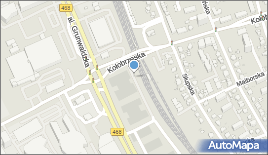 Paczkomat InPost GDA07N, Grunwaldzka 413, Gdańsk 80-309