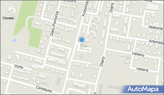 Paczkomat InPost GDA113M, Koziorożca 33A, Gdańsk 80-299