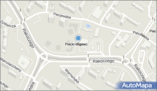 Paczkomat InPost GDA145M, Rakoczego 13, Gdańsk 80-288