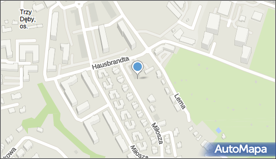 Paczkomat InPost GDA157M, Hausbrandta 29, Gdańsk 80-126