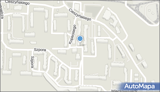 Paczkomat InPost GDA166M, Władysława Cieszyńskiego 36/38, Gdańsk 80-809