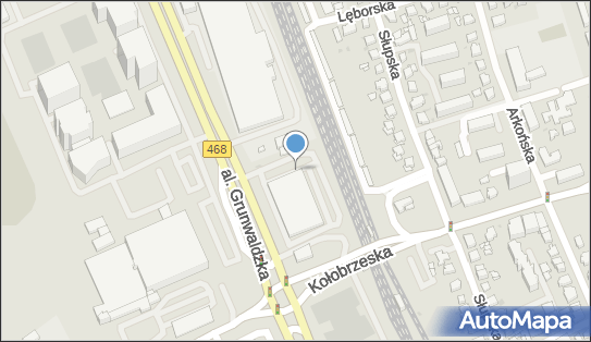 Paczkomat InPost GDA181M, Al. Grunwaldzka 471, Gdańsk 80-309