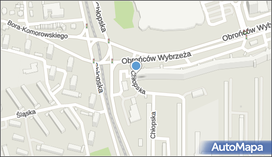 Paczkomat InPost GDA184M, Obrońców Wybrzeża 4D, Gdańsk 80-398