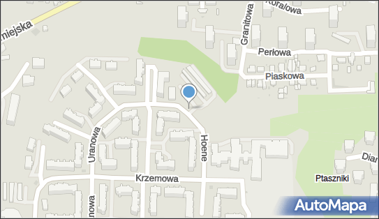 Paczkomat InPost GDA195M, Emilii Hoene 10, Gdańsk 80-041