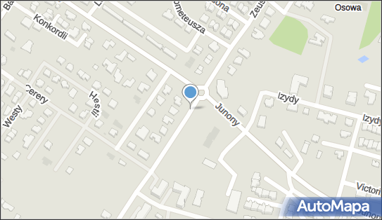 Paczkomat InPost GDA201M, Zeusa 24a, Gdańsk 80-299