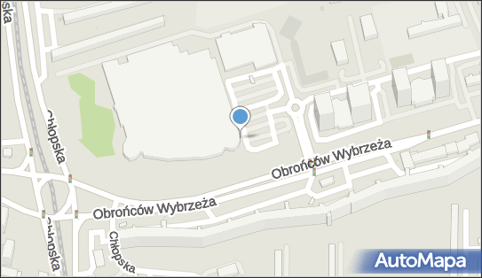 Paczkomat InPost GDA20A, Obrońców Wybrzeża 1, Gdańsk 80-398