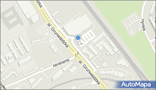 Paczkomat InPost GDA20BAPP, Grunwaldzka 309, Gdańsk 80-309