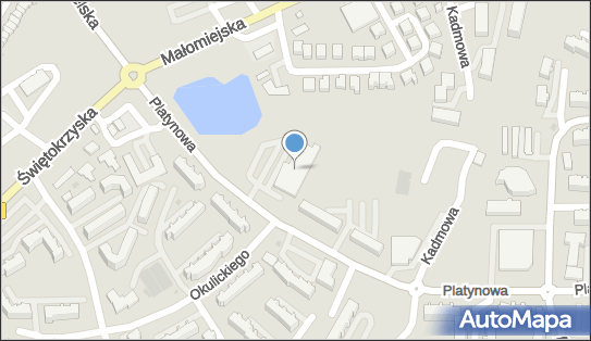 Paczkomat InPost GDA38N, Platynowa 1 / Krzemowa 1A, Gdańsk 80-041