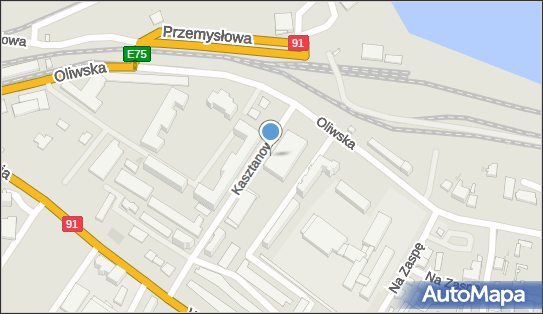 Paczkomat InPost GDA39M, Kasztanowa 9, Gdańsk 80-540