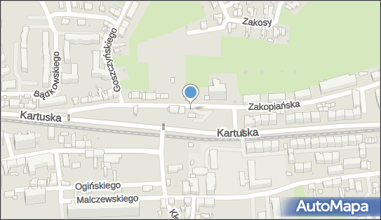 Paczkomat InPost GDA67N, Kartuska 121A, Gdańsk 80-138