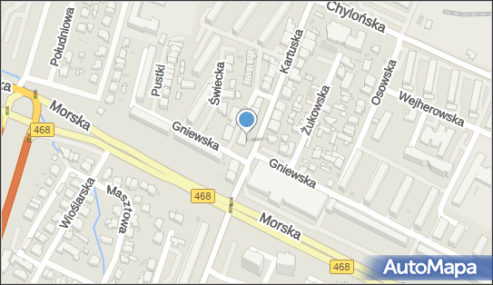 Paczkomat InPost GDY08HP, Kartuska 20, Gdynia 81-002