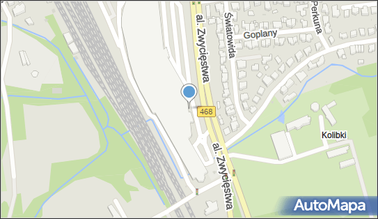 Paczkomat InPost GDY17A, al. Zwycięstwa 256, Gdynia 81-525