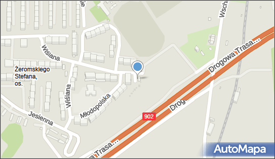 Paczkomat InPost GLI07APP, Młodopolska 1, Gliwice 44-119