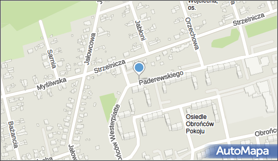 Paczkomat InPost GLI11BAPP, Obrońców Westerplatte 1A, Gliwice 44-105