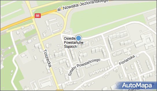 Paczkomat InPost GLI21N, Sztabu Powstańczego 3, Gliwice 44-102