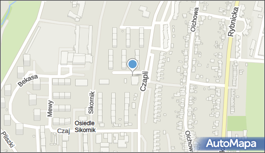 Paczkomat InPost GLI53M, Cyraneczki 1, Gliwice 44-100