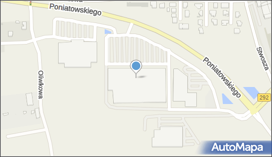 Paczkomat InPost GLO01A, Poniatowskiego 12, Głogów 67-200