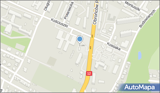 Paczkomat InPost GLO09M, Kościuszki 17, Głogów 67-200