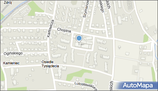 Paczkomat InPost GLU02M, Wieniawskiego 5, Głuchołazy 48-340