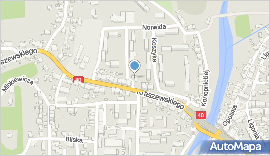 Paczkomat InPost GLU05M, Kraszewskiego 12, Głuchołazy 48-340