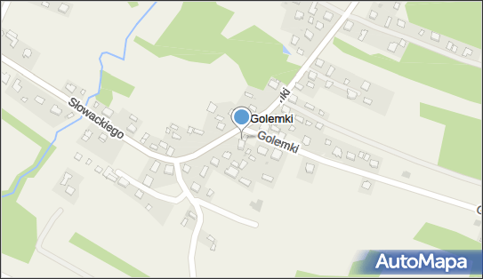 Paczkomat InPost GMQ01M, Golemki 37D, Golemki 39-215