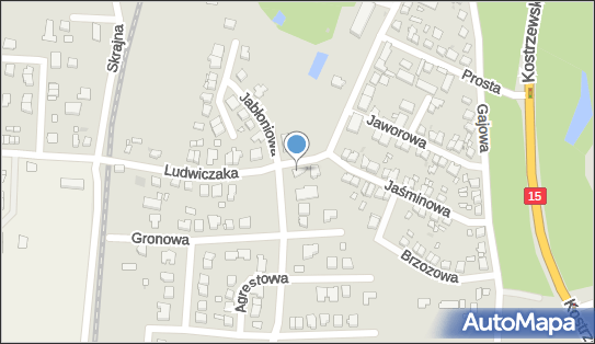 Paczkomat InPost GNI07A, Ludwiczaka 13, Gniezno 62-200