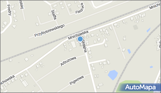 Paczkomat InPost GNI29M, Mnichowska 13A, Gniezno 62-200