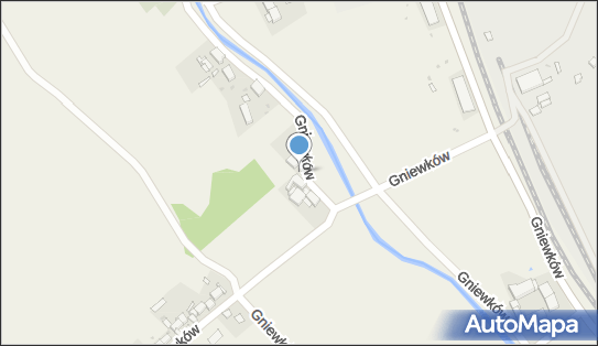 Paczkomat InPost GNQW01BAPP, Gniewków 44A, Gniewków 58-172