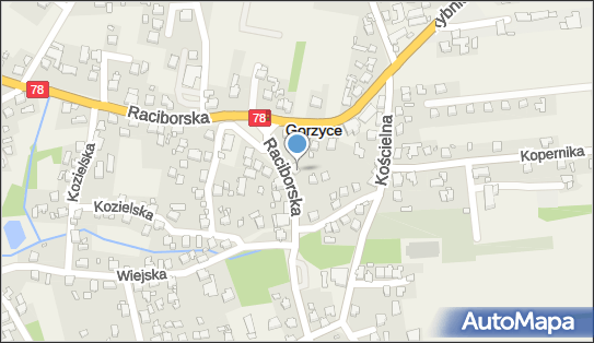 Paczkomat InPost GOE03M, Raciborska 12, Gorzyce 44-350