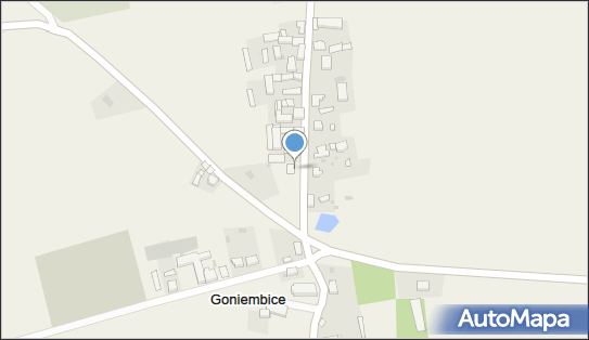 Paczkomat InPost GONB01BAPP, Goniembice 25, Goniembice 64-111