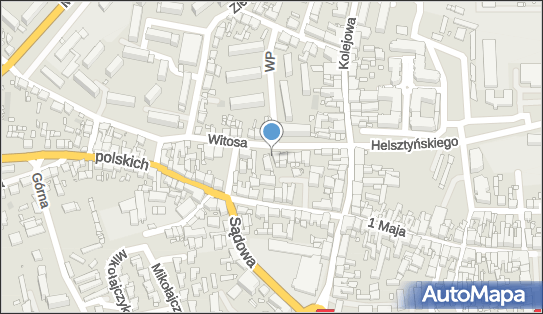 Paczkomat InPost GOS01HP, Witosa 14, Gostyń 63-800