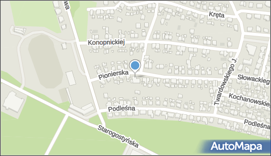 Paczkomat InPost GOS07M, Pionierska 31, Gostyń 63-800