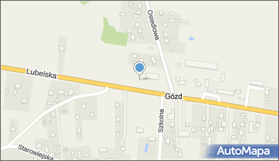 Paczkomat InPost GOZ02BAPP, Osiedlowa 1, Gózd 26-634