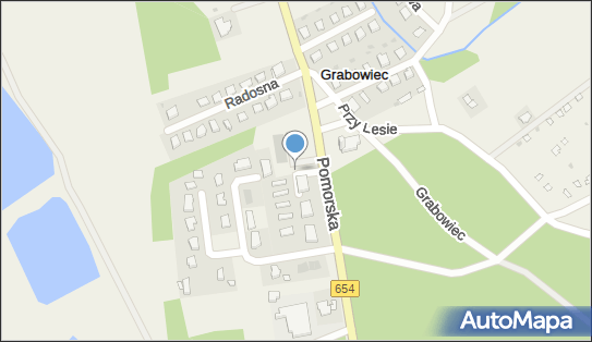 Paczkomat InPost GQI01BAPP, Grabowiec 20A, Grabowiec 87-162