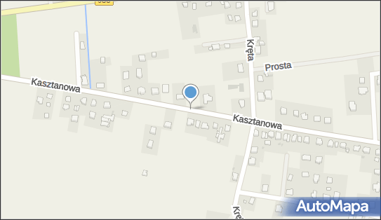 Paczkomat InPost GQR01BAPP, Kasztanowa 38, Góra 43-227