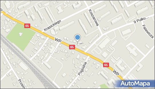 Paczkomat InPost GRA07M, Wojska Polskiego 66A, Grajewo 19-200