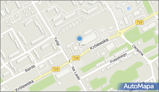 Paczkomat InPost GRM10M, Królewska 48, Grodzisk Mazowiecki 05-825