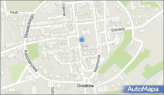 Paczkomat InPost GRO03M, Sienkiewicza 1, Grodków 49-200