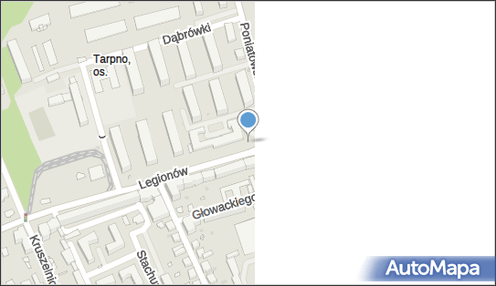 Paczkomat InPost GRU08BAPP, Legionów 79-81, Grudziądz 86-300