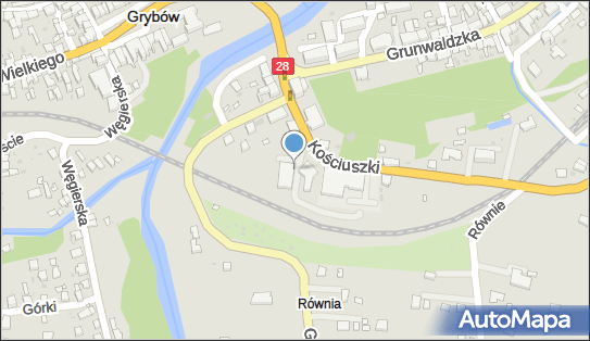 Paczkomat InPost GRY01N, Kościuszki 16, Grybów 33-330