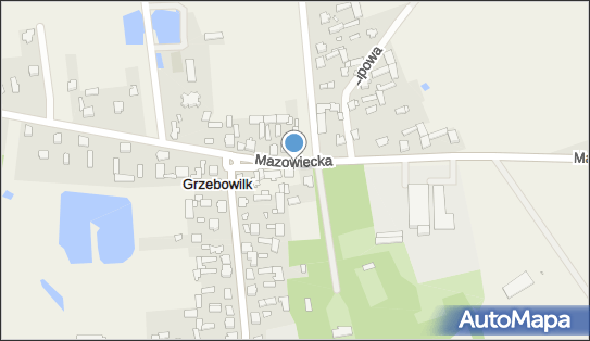 Paczkomat InPost GRZE01M, Mazowiecka 9, Grzebowilk 05-332