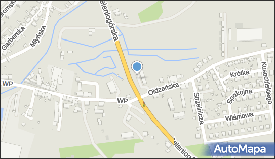 Paczkomat InPost GSL02BAPP, Oldzańska 1D, Gryfów Śląski 59-620