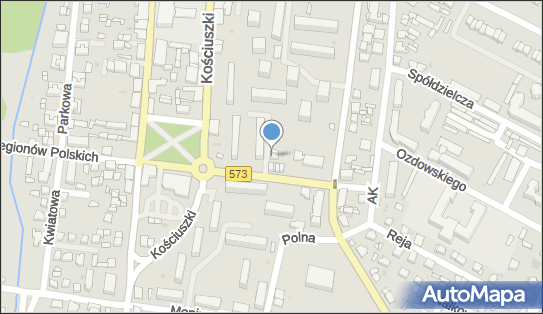 Paczkomat InPost GTN02N, Legionów Polskich 6, Gostynin 09-500