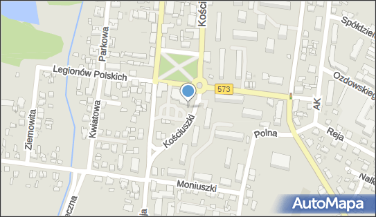 Paczkomat InPost GTN02N, Legionów Polskich 6, Gostynin 09-500