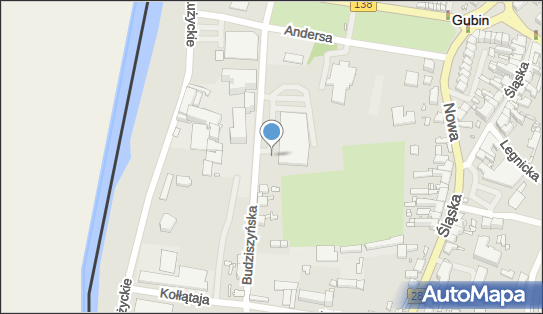 Paczkomat InPost GUB01N, Budziszyńska 10, Gubin 66-620