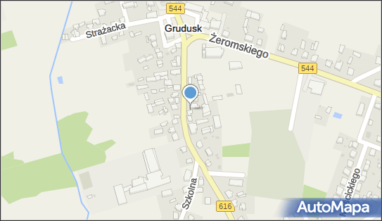 Paczkomat InPost GUD01M, Ciechanowska 7, Grudusk 06-460