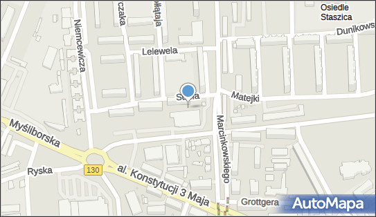 Paczkomat InPost GWI09M, Matejki 50, Gorzów Wielkopolski 66-400