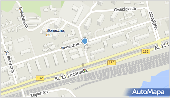 Paczkomat InPost GWI12M, Słoneczna 63A, Gorzów Wielkopolski 66-400