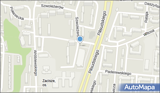 Paczkomat InPost GWI45M, Piłsudskiego 57, Gorzów Wielkopolski 66-400